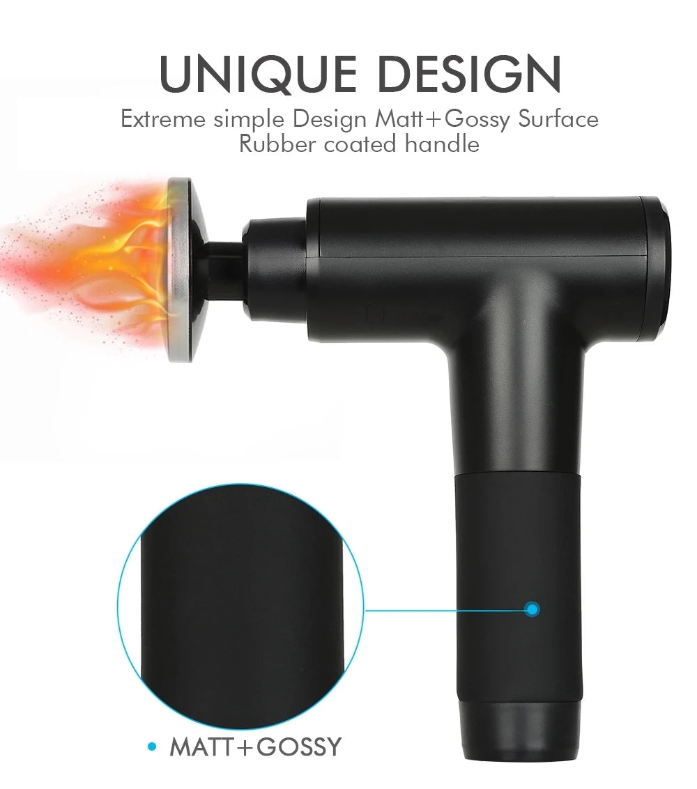 Heated massage gun for muscle relief – CoreForce G7