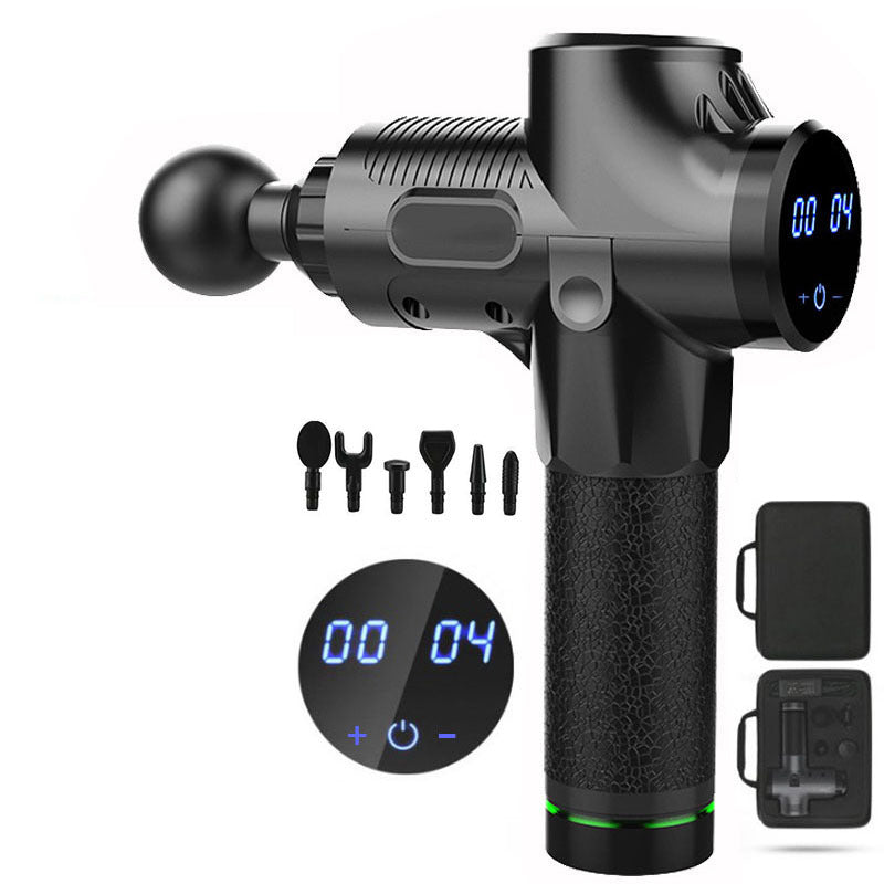 HeatPulse MiniBlitz compact heated massage gun