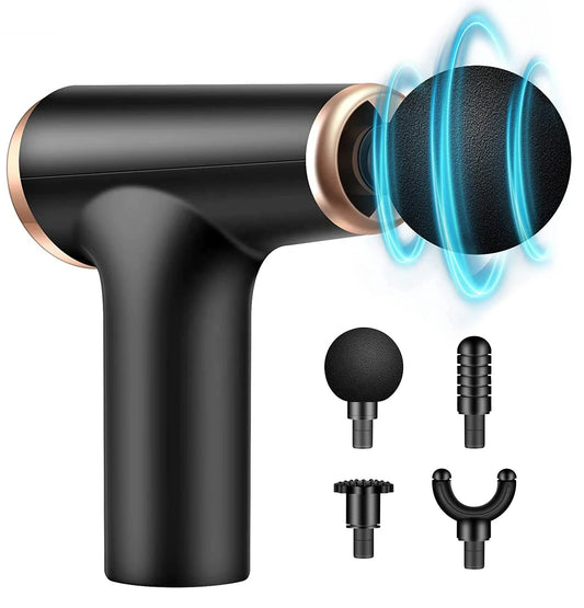 HeatPulse PowerStrike LCD deep tissue massage gun